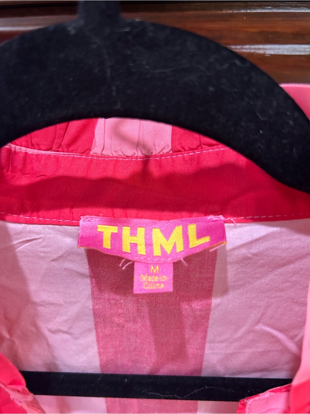 THML Pink Striped Mini Dress EUC - Picture 3 of 6